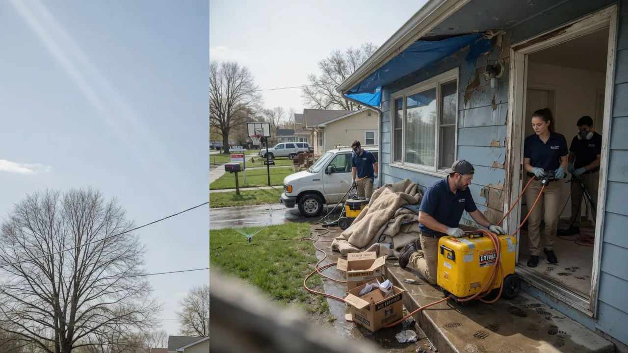 Basement Flood Cleanup in Hanna, WY near me